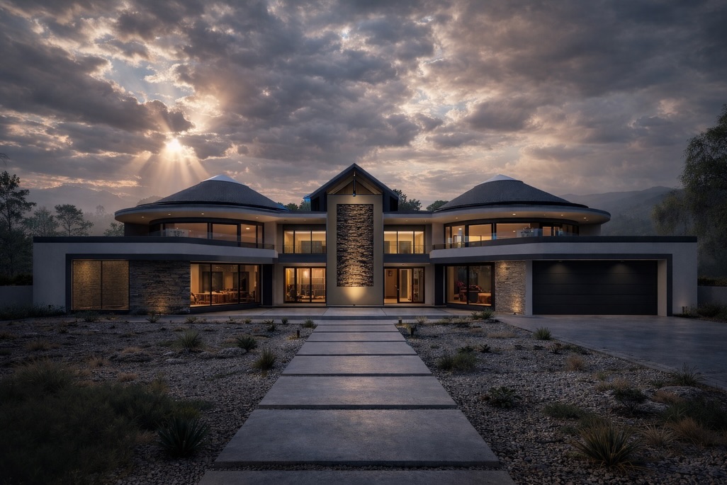 Modern residence project
